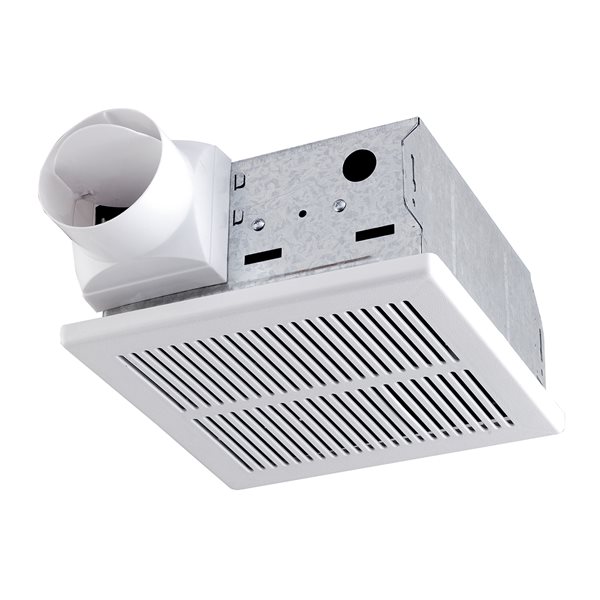 Ventilateur de salle de bain LightWay, 70 PCM, 4,0 sones, blanc