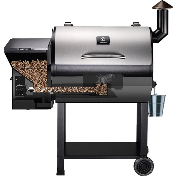 Barbecue/fumoir électrique à granules, Crown Pellet 400, 640 po², noir