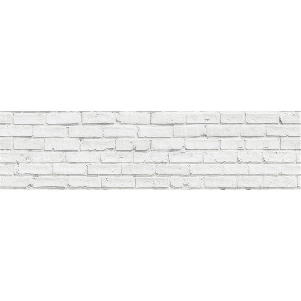 White Bricks Backsplash