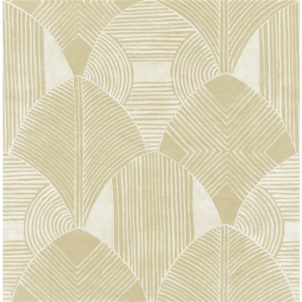 A Street Prints Westport Geometric Wallpaper Coffee 2964 25927