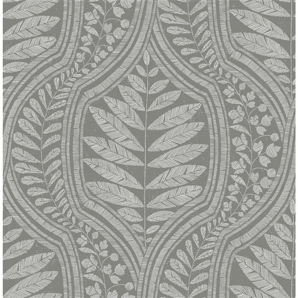 A Street Prints Juno Ogee Wallpaper Dark Grey 2964 25951 R no