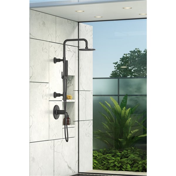 Pfister Shower Column Matte Black LG16TNTB RénoDépôt