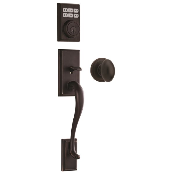 Weiser Hawthorne x Laurel 5Piece Venitian Bronze Singlecylinder