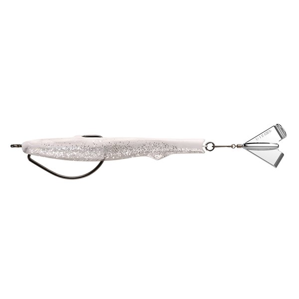 13 Fishing Motor Boat Hybrid Lure - 5-in - Smoke and Mirror MBT5-6