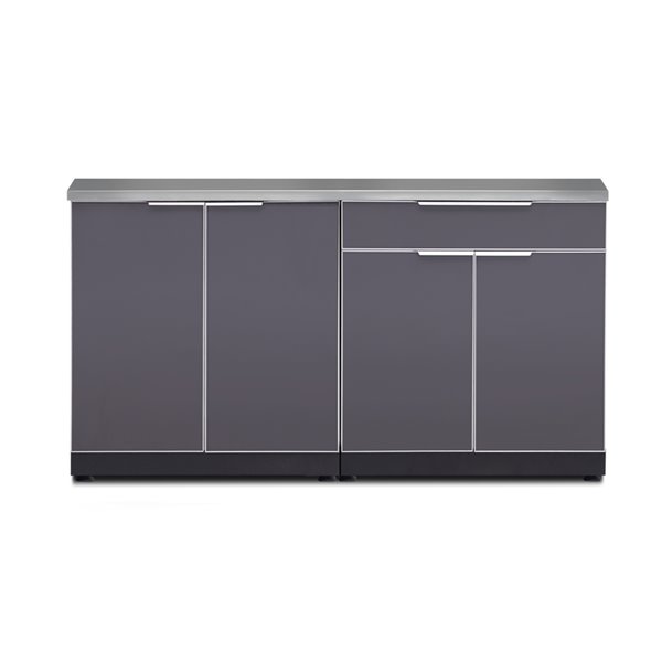 Outdoor Kitchen Modular Cabinet Set, Complete Kitchen Cabinet Set Canada