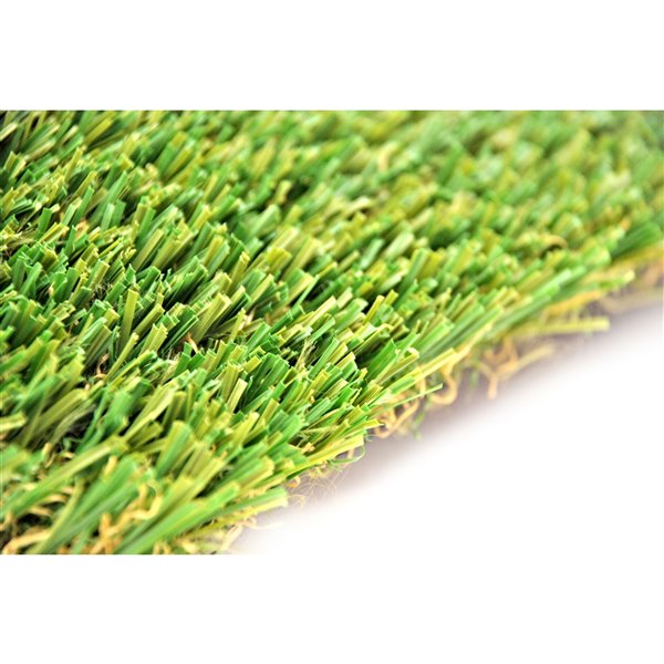 Gazon synthétique de fétuque Spring de Green as Grass, 10 pi x 7,5 pi