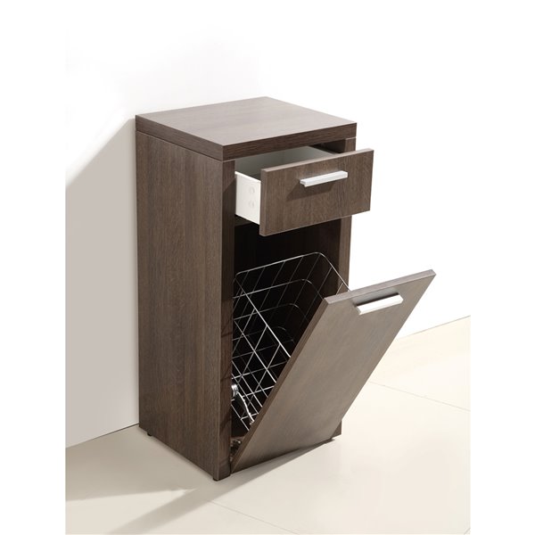 Armoire de salle de bain Relax de Luxo Marbre, 1 tiroir et 1 porte, 13