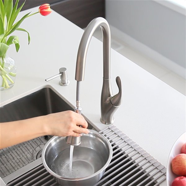 Tuyau de robinet en acier inoxydable Sonew, accessoire de robinet, tuyau d' extension de robinet de cuisine tuyau de robinet d'eau rotatif universel  pour restaurant de cuisine à domicile 