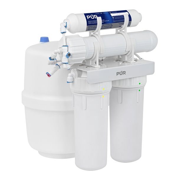 Système de filtration d'eau potable par osmose inverse sous