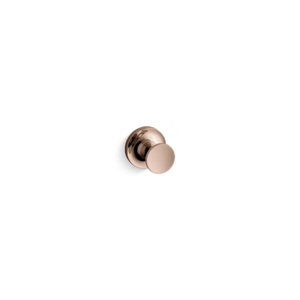 KOHLER Purist Single Vibrant Rose Gold Towel Hook 14443RGD RénoDépôt