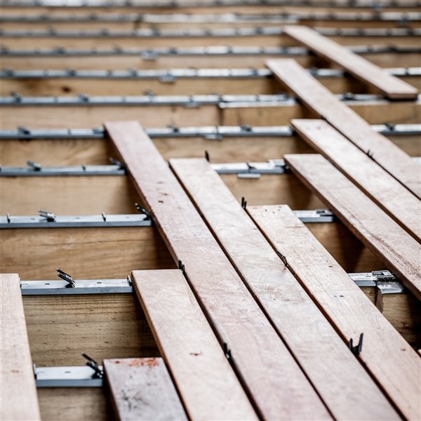 Decktec Black Plastic Joist Protection Decking System 24Pack