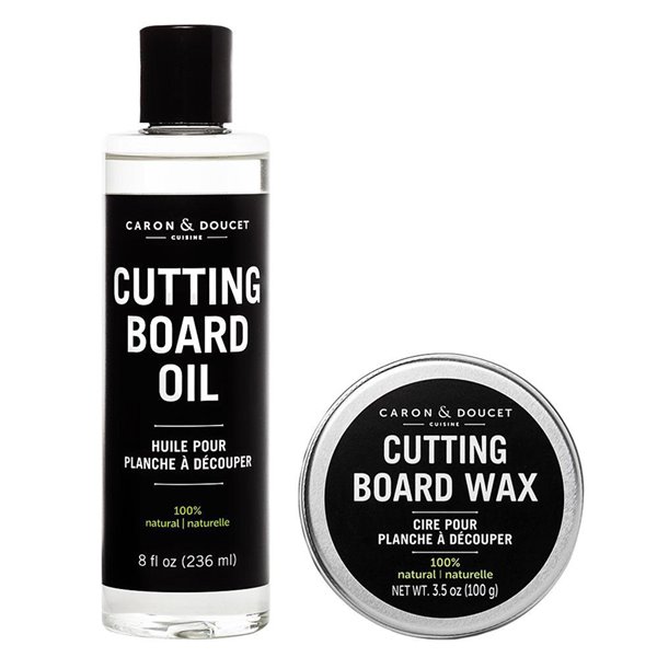 Caron & Doucet 2-Pieces Butcher Block/Cutting Board Conditioning Oil ...