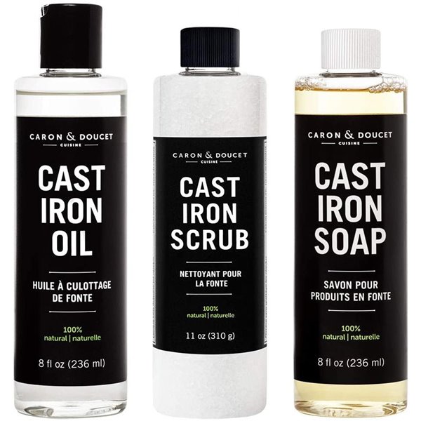 Caron & Doucet 236 ml Cooktop Cleaner Kit - Cast Iron Soap (100