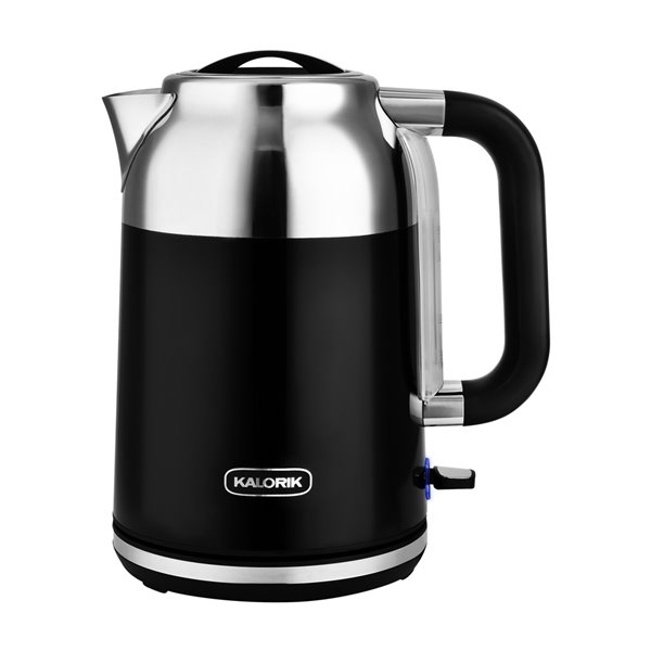 Cordless Electric Kettle Tea Coffee Touch Activated Programmable 1.7L Black
