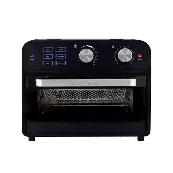 Kalorik 22-L Black Digital Air Fryer/Toaster Oven