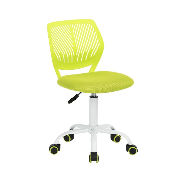 Chaise de bureau pivotante contemporaine et ergonomique avec