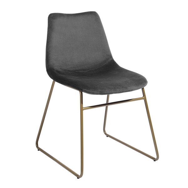 Tabouret de bar rembourré blanc à hauteur de comptoir (22 po à 26 po) de  !nspire, ens. de 2