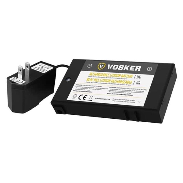 Batterie au lithium rechargeable V-LIT-BC pour caméra de sécurité par Vosker