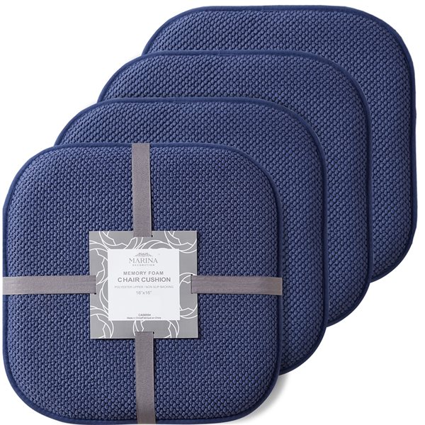 Navy blue chair discount pads