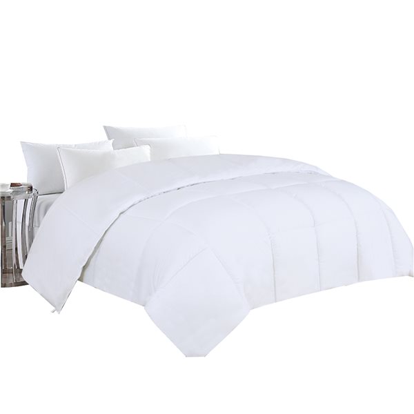 Marina Decoration White King Comforter DV-Poly90GSM-K