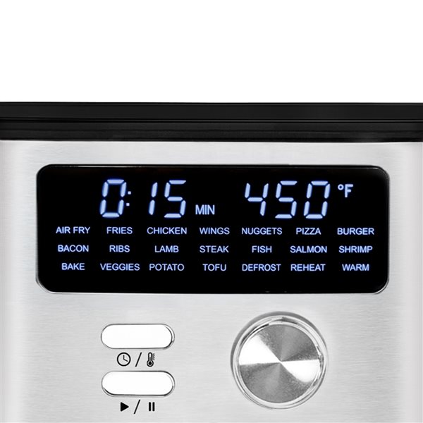 Kalorik 22 Quart Air Fryer Toaster Oven AFO 46129 BK, Color: Black