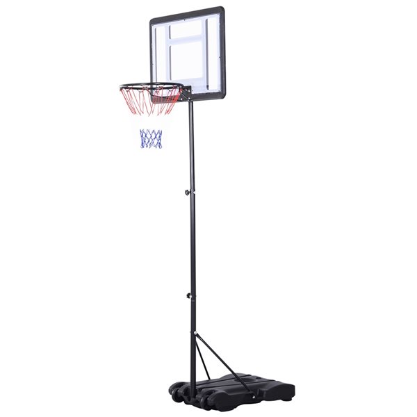 Soozier Outdoor 23.2-in Portable and Adjustable Basketball Hoop