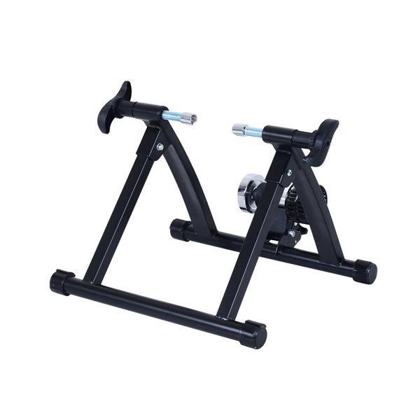 Soozier Foldable Black Exercise Bike Stand