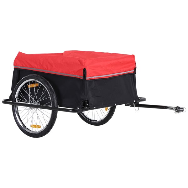 Pawhut top bike trailer