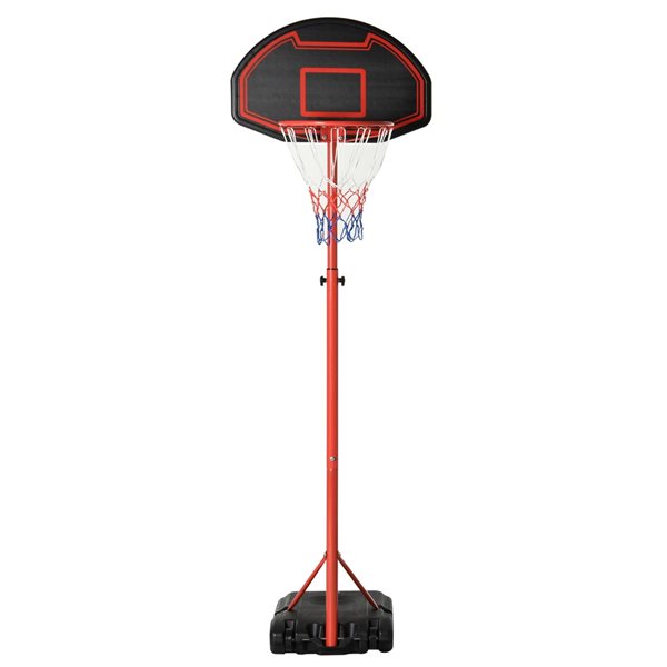 Soozier Outdoor Portable 18.3-in Adjustable Basketball Hoop