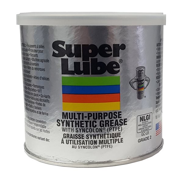 Super Lube Multi-Purpose Synthetic Lubricant with Syncolon PTFE