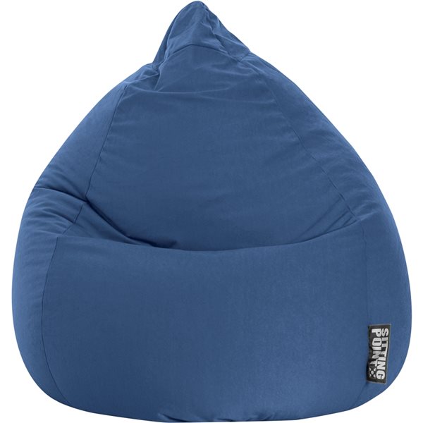 Gouchee Home Easy Navy Blue Bean Bag Chair