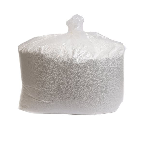 OTAUTAU-Remplissage de pouf boule EPS, mousse de remplissage, sac de  haricot en polystyrène, remplissage d'oreiller de canapé et de chaise,  neige artificielle au beurre, 22L, 3-5mm, TL003