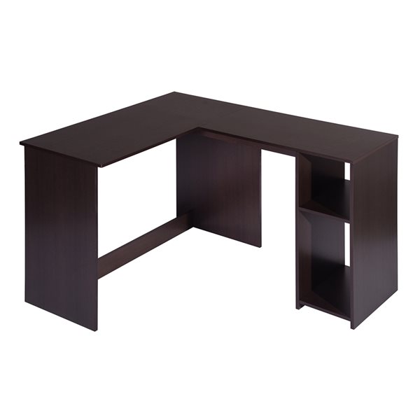 Espresso l deals shaped executive desk