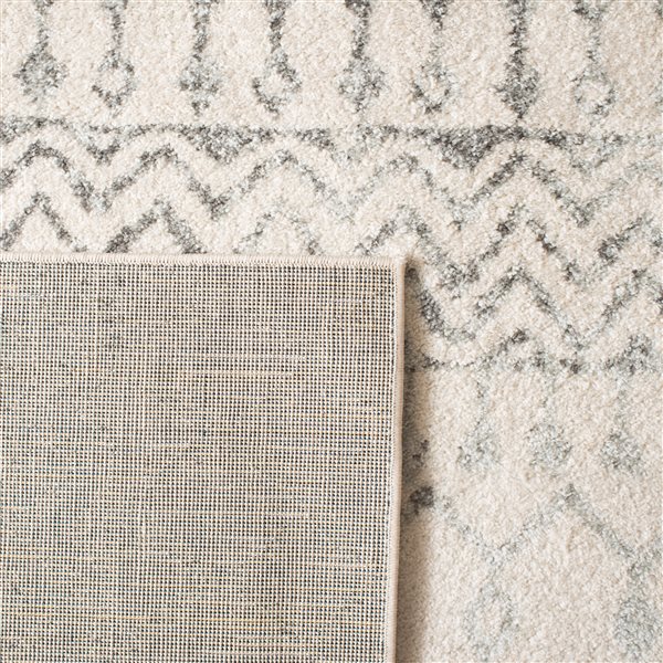 allen + roth 2 X 7 (ft) Neutral Gray Indoor Distressed/Overdyed