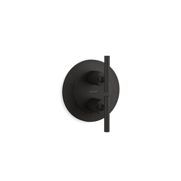 KOHLER Purist Matte Black Lever Shower Faucet Handle T144894BL Réno