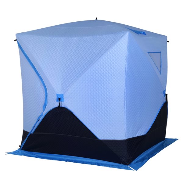 Outsunny 4-Person Portable Composite Ice Fishing Tent