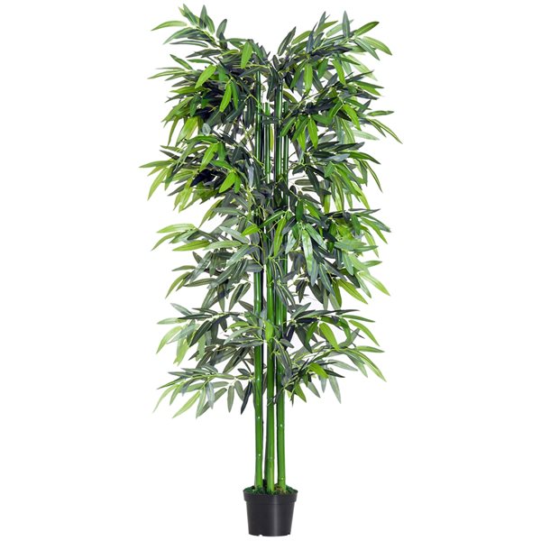 Bambou artificiel vert par Outsunny de 70 po
