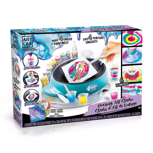 Canal Toys Art Lab Pouring Art Studio 466001 | Réno-Dépôt