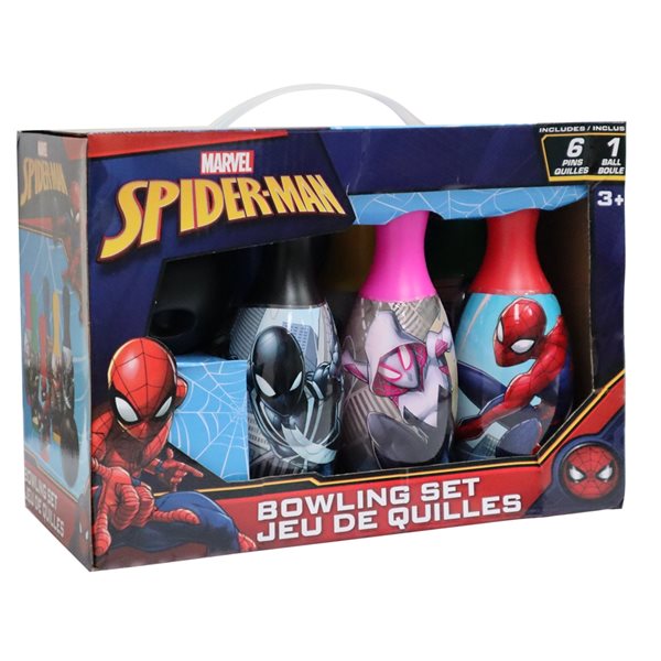 Spiderman bowling clearance set