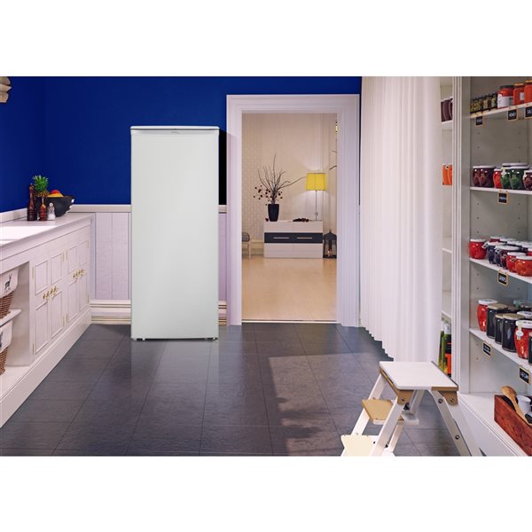 Congélateur vertical manuel de 8,5 pi³ par Danby, certifié Energy Star DUFM085A4WDD6 RénoDépôt