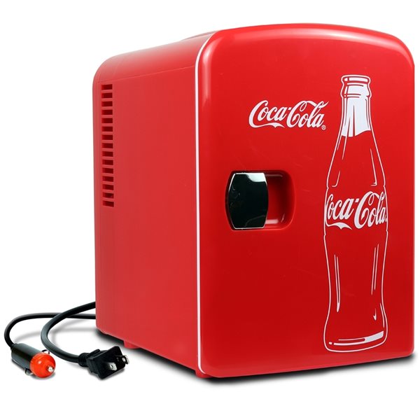 Coca-Cola 1971 Series Love 0.14-cu ft Standard-depth Freestanding Mini  Fridge (Red) in the Mini Fridges department at