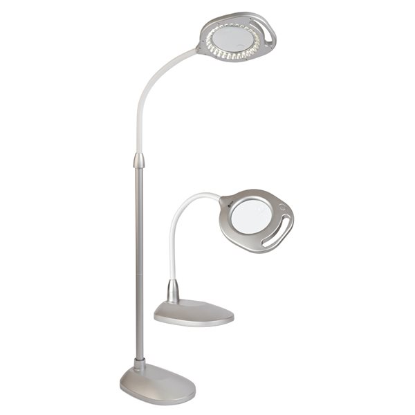 Lampe loupe 10 watts de table avec pied helloshop26 14_0002210 - Conforama