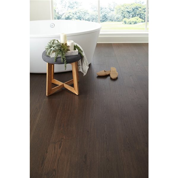 Hydri Wood Prefinished Oak Saloon Distressed Engineered Hardwood Flooring Sample Hdpcew 736 S Réno Dépôt - Home Decorations Collections Flooring Reviews