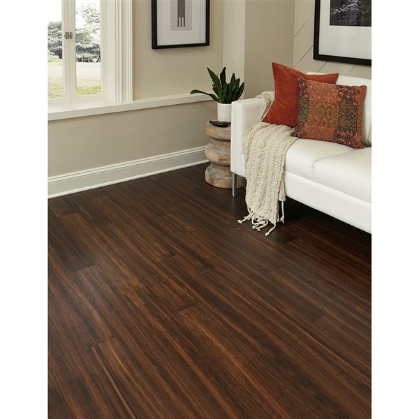 Hydri Wood Prefinished Bamboo Lexington Distressed Engineered Hardwood Flooring Sample Hdpceb 608 S Réno Dépôt - Home Decorators Collection Wood Flooring Reviews
