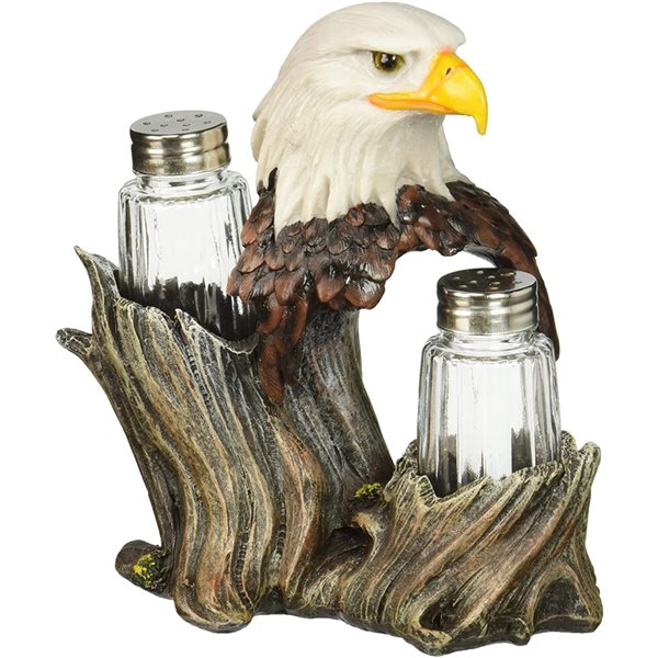 IH Casa Decor Eagle Head Salt and Pepper Shakers DW-26335 | Réno-Dépôt