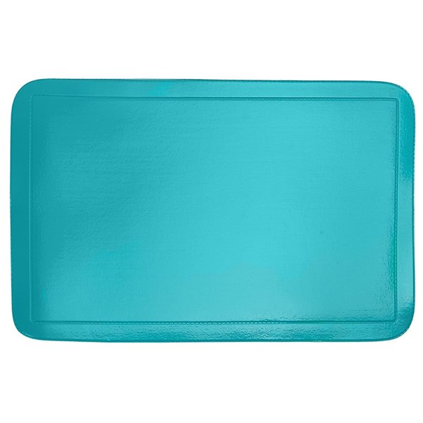 IH Casa Decor Teal 17-in x 11.25-in Plastic Placemats - Set of 12