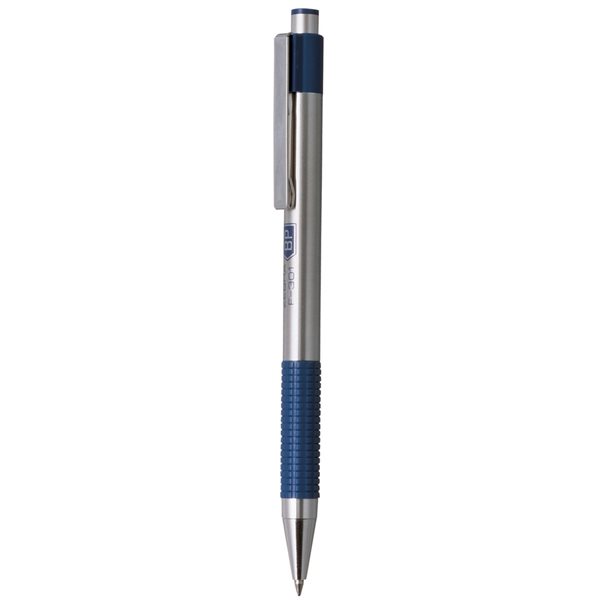 Zebra F-301 12-Pack Small Blue/Silver Ballpoint Pens 27120