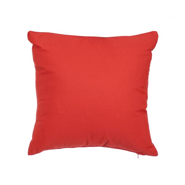 Gouchee Home Soleil 18-in x 18-in Square Red Throw Pillow 81029C