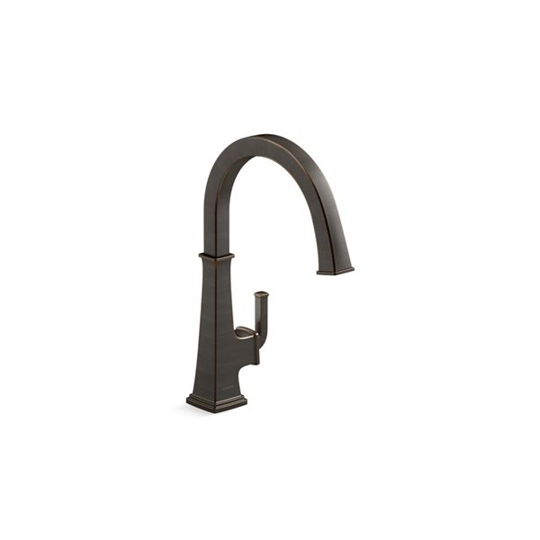 KOHLER Riff Bronze Single-Handle Bar Sink Faucet