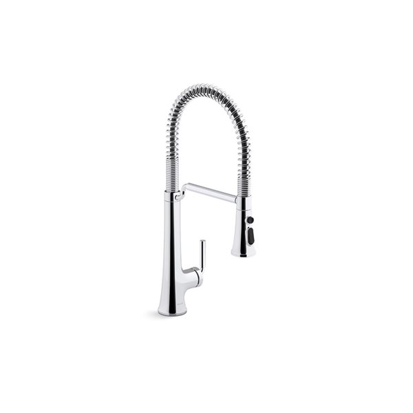 KOHLER Tone Chrome PullDown SingleHandle SemiProfessional Kitchen